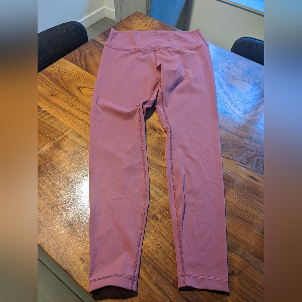 Lululemon - Wunder Under High-Rise Tights Full-On 28" W5ANDS | Misty Merlot | 12 - Picture 13 of 15